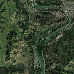 Manzherok Satellite Map