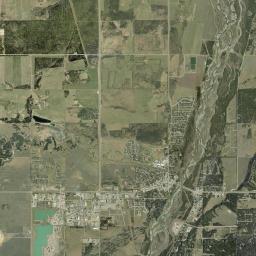 Sundre Satellite Map