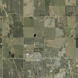 Olds Satellite Map