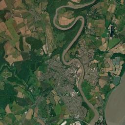A466, Chepstow, Monmouthshire NP16, UK Satellite Map