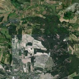 Powiat wołowski Satellite Map