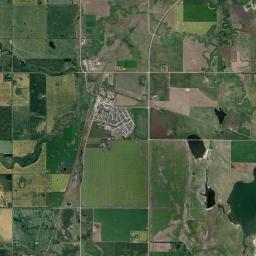 Irricana Satellite Map