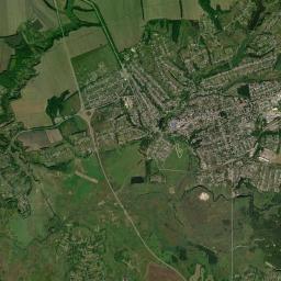 Oboyan’ Satellite Map