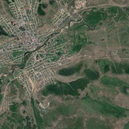 Aginskoye Satellite Map