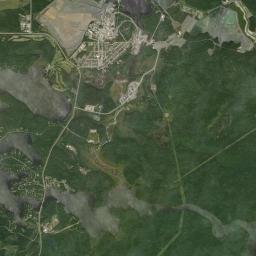 Golden Satellite Map
