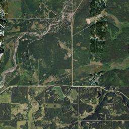 7 Burney Road, Bragg Creek, AB T0L 0K0 Satellite Map