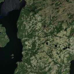 Côte-Nord Satellite Map