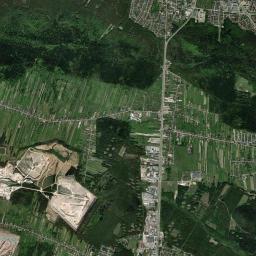 Powiat kielecki Satellite Map