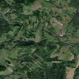 Žandov Satellite Map