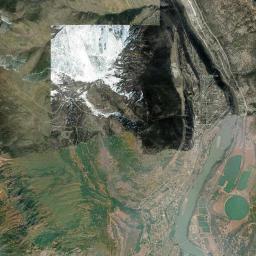 Lillooet Satellite Map