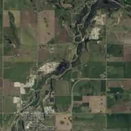 Black Diamond Satellite Map