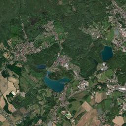 Košťany Satellite Map