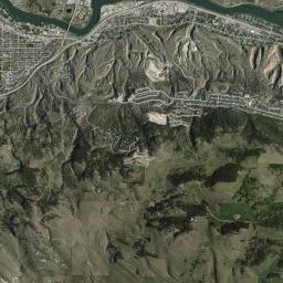 Kamloops Satellite Map