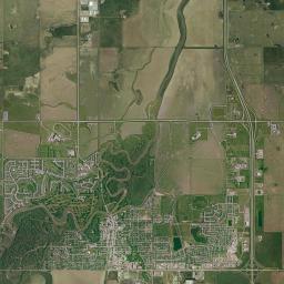 High River Satellite Map