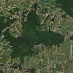 Powiat zawierciański Satellite Map