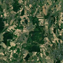 Birstein Satellite Map