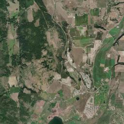 Okanagan Satellite Map