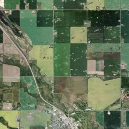 Nanton Satellite Map