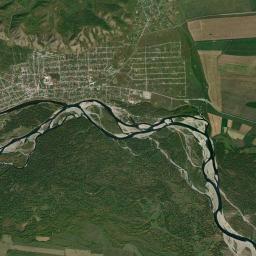 Ust’-Koksa Satellite Map