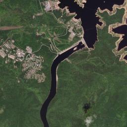 Talakan Satellite Map
