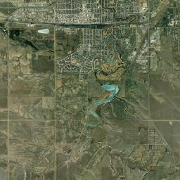 Swift Current Satellite Map