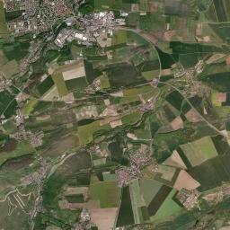 Slaný Satellite Map