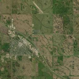 Moosomin Satellite Map