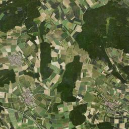 Wasserlosen Satellite Map