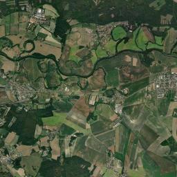 Řečany nad Labem Satellite Map