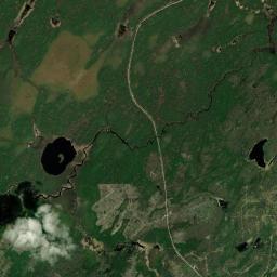 Cochrane District Satellite Map