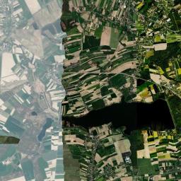 Powiat pszczyński Satellite Map