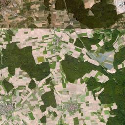 Urspringen Satellite Map