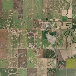 Gravelbourg Satellite Map