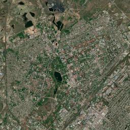 Karagandy Satellite Map