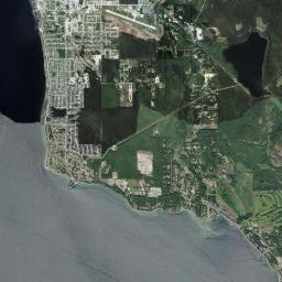 Powell River Satellite Map