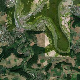 Kreuzwertheim Satellite Map