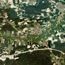 Mühlhausen Satellite Map