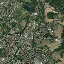 Okres Plzeň-město Satellite Map