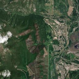Sparwood Satellite Map