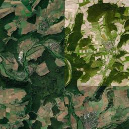 Werbach Satellite Map