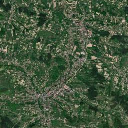 Grybów Satellite Map