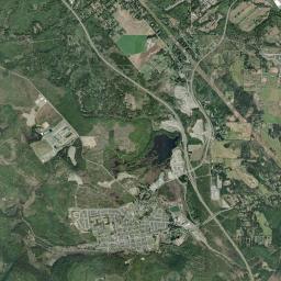 Puntledge Satellite Map