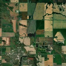 Souris Satellite Map