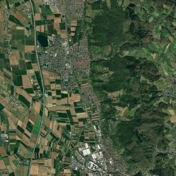 Hemsbach Satellite Map