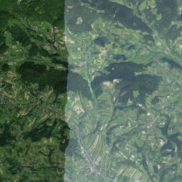 Łącko Satellite Map