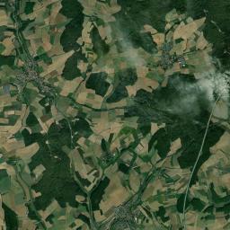 Buch am Ahorn Satellite Map