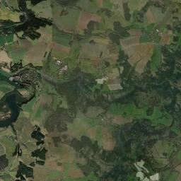 Želiv Satellite Map