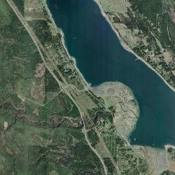 Denman Island Satellite Map