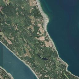 Denman Island Trust Area Satellite Map