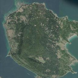 Hornby Island Satellite Map